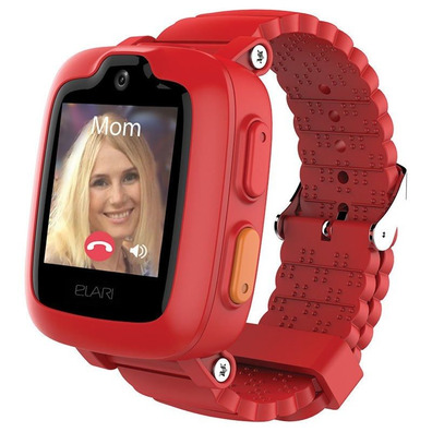 Reloj Inteligente con localizador para niños Elari Kidphone 3G Rojo