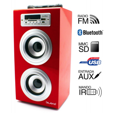 Giocatore JoyBox Bluetooth Red Biwond