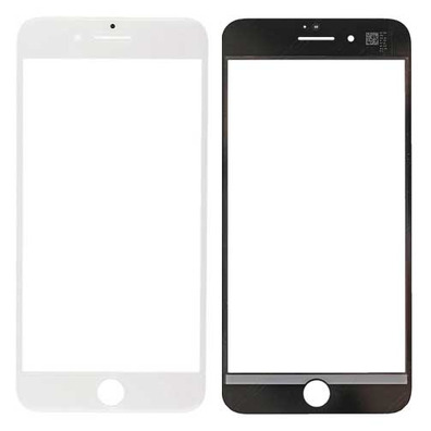 Vetro anteriore iPhone 8 Plus (Cola Oca) Bianco