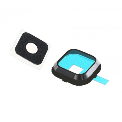 Rear Camera Lens Cover with Sticker+Glass Lens for Samsung Galaxy A7100 Black