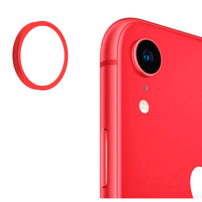 Copertura posteriore della Telecamera - iPhone XR Rosso