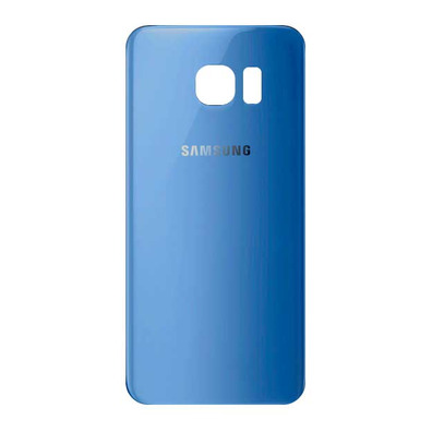 Coperchio Batteria con Adesivo Samsung Galaxy S7 Azurro