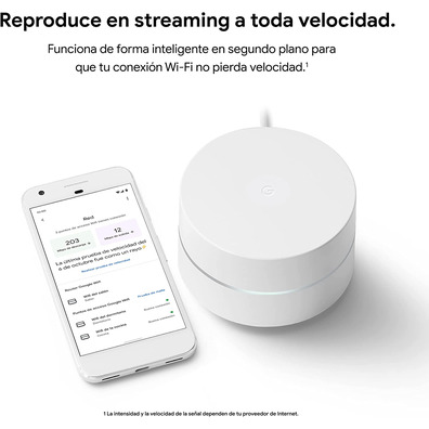 Router Inalámbrico Google WiFi 3-PK 2.4GHz/5GHz 3 unidade