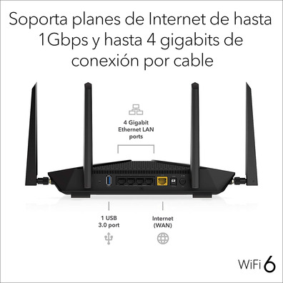 Router Wireless Netgear RAX50 Nighthawk