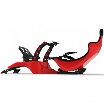 rSeat RS Formula Argento/Rosso