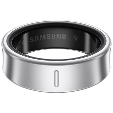 Samsung Galaxy Ring dimensione 5 Silver Titanio - Anello intelligente