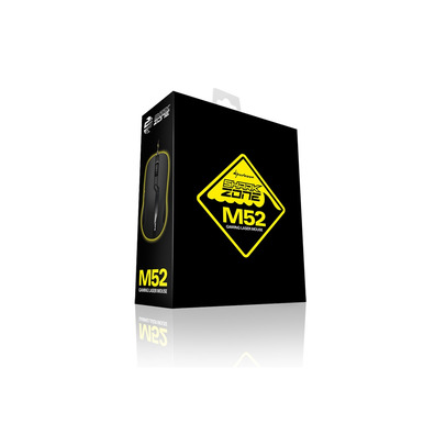 Sharkoon Shark Zone M52 Mouse Gioco Nero