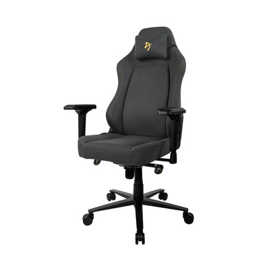 Silla Gaming Arozzi Primo Woven Fabric Black - Gold Logo