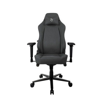 Silla Gaming Arozzi Primo Woven Fabric Black - Grey Logo