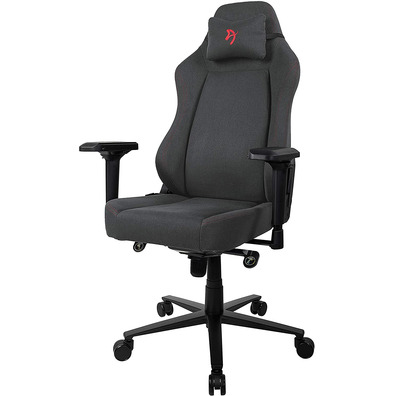 Silla Gaming Arozzi Primo Woven Fabric Black - Red Logo