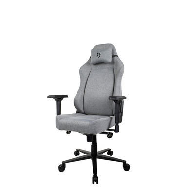 Silla Gaming Arozzi Primo Woven Fabric Grey - Black Logo