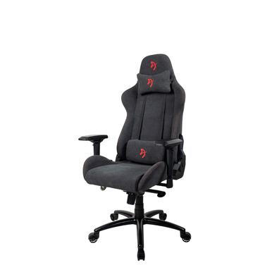 Silla Gaming Arozzi Verona Firma Soft Tessuto - Red Logo