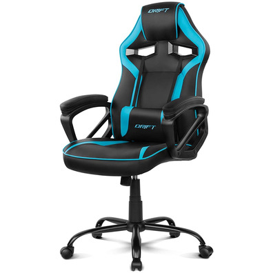 Sedia di Gioco Drift DR50 Nero/Blu