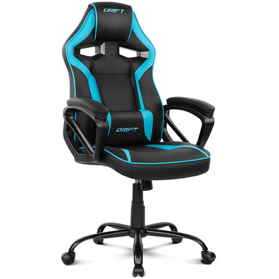 Sedia di Gioco Drift DR50 Nero/Blu