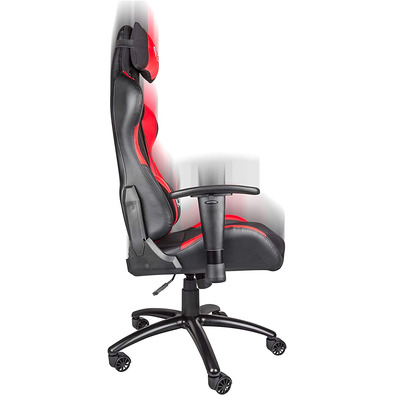 Silla Gaming Genesis Nitro 550 Negro / Rojo