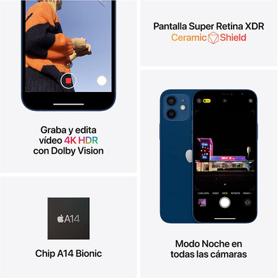 Smartphone Apple iPhone 12 64 GB Viola 5G MJNM3QL / A