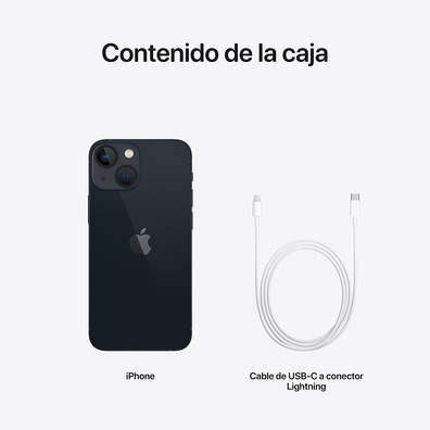 Smartphone Apple iPhone 13512,GB 6,1 '' 5G Negro Medianoche