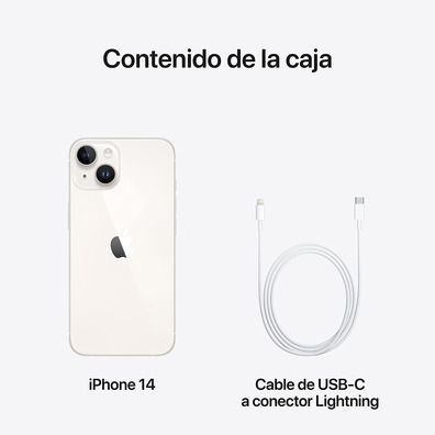 Smartphone Apple iPhone 14 512GB/6.1 " 5G Blanco Estrella