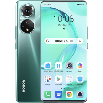 Smartphone Honor 50 6GB/128GB 6,57 '' 5G Verde Esmeralda