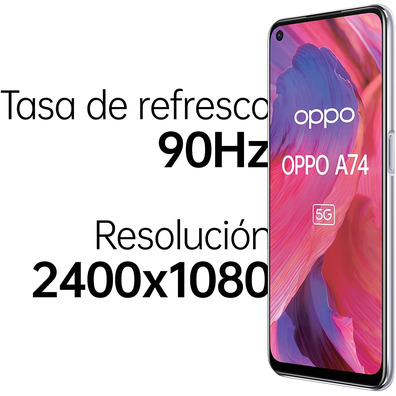 Smartphone Oppo A74 5G 6GB/128GB 6,5 '' Nero