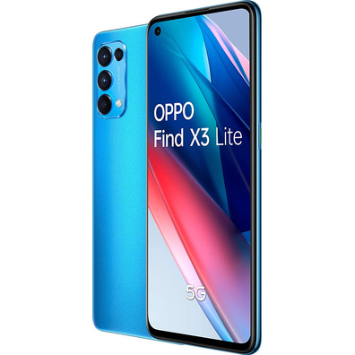 Smartphone Oppo Find X3 Lite 6,43 '' 5G 8GB/128GB Azul