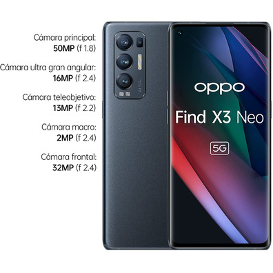 Smartphone Oppo Find X3 Neo 5G 12GB/256GB Nero