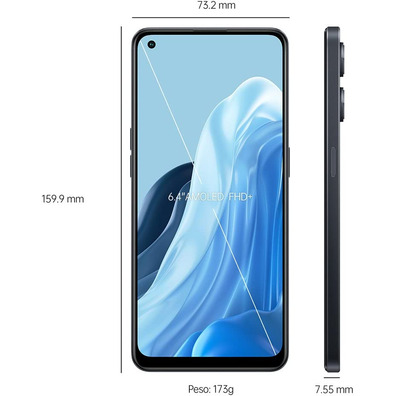 Smartphone Oppo Reno8 Lite 5G 8GB/128GB Cosmic Nero