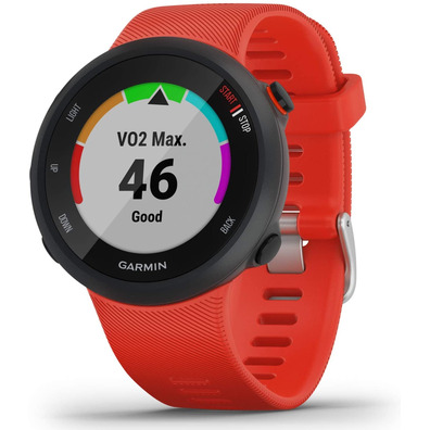 Smartwatch Garmin Forerunner 45 Notifiche / Frecuencia Cardíaca/GPS Rojo