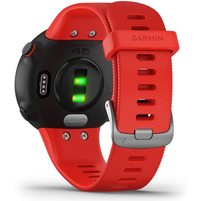Smartwatch Garmin Forerunner 45 Notifiche / Frecuencia Cardíaca/GPS Rojo