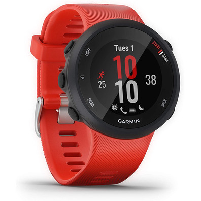 Smartwatch Garmin Forerunner 45 Notifiche / Frecuencia Cardíaca/GPS Rojo