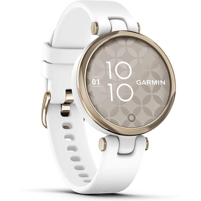 Smartwatch Garmin Lily Sport Oro Crema / Blanco