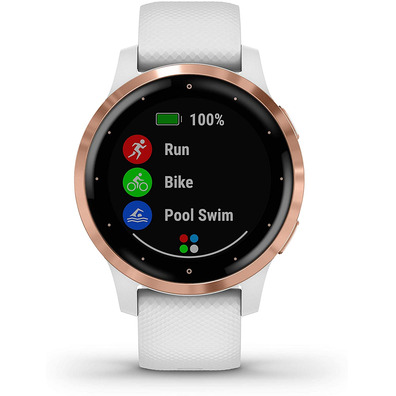 Smartwatch Garmin Sport Vivoactive 4S Bianco Rosa