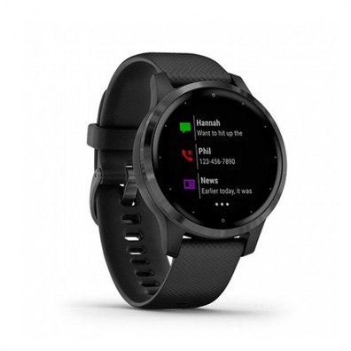 Smartwatch Garmin Sport Watch GPS VIVOACTIVE 4S Negro