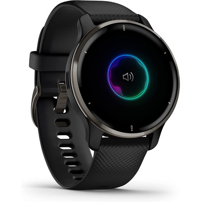 Smartwatch Garmin Venu 2 Plus GPS Negro Pizzarra