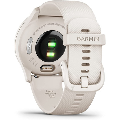 Smartwatch Garmin Vivomove Sport GPS Blanco Crema
