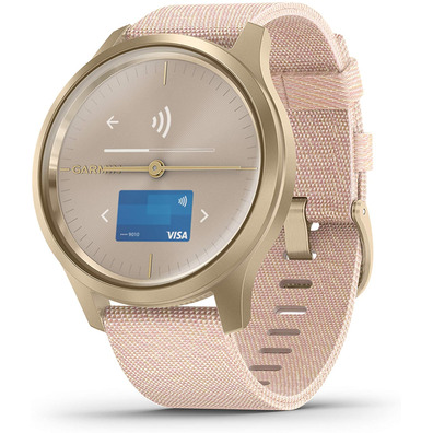 Smartwatch Garmin Vívomove Style GPS Oro y Rosa