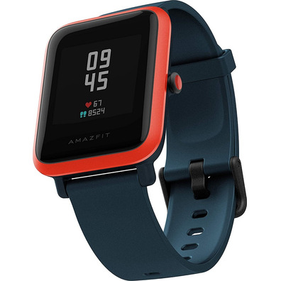 Smartwatch Huami Amazfit Bip S Red Orange 1,28 ' '/BT5.0/Pulsómetro/GPS