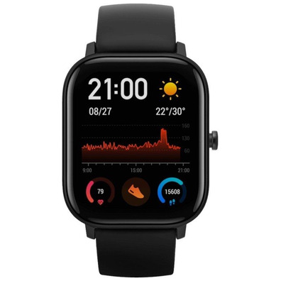 Smartwatch Huami Amazfit GTS Ossidiana Nera 1.65"/BT5/cardio/GPS