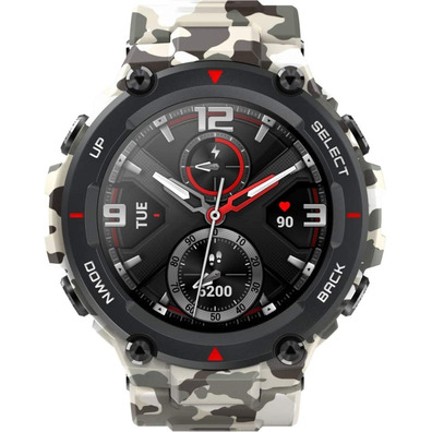 Smartwatch Huami Amazfit T-Rex Camo Verde 1.3"/BT/cardio/GPS