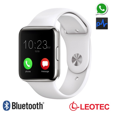 Smartwatch Leotec Bluetooth Pulse bianca