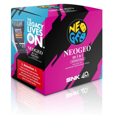 SNK NEO GEO Mini International Edition (40 giochi)