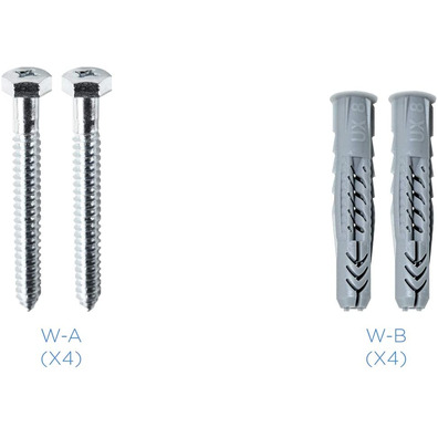 Supporto TV / Monitor Tooq LP2255TN-B 23 "-55" 2 Pivoti neri