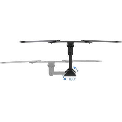 Supporto TV / Monitor Tooq LP2255TN-B 23 "-55" 2 Pivoti neri