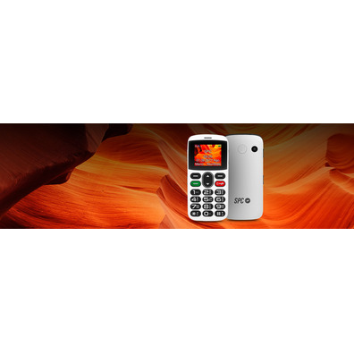 SPC Symphony Telefono Mobile BT FM + Dock Blanco