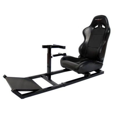 Seat + Support steering wheel and pedals SpeedBlack DS Nero