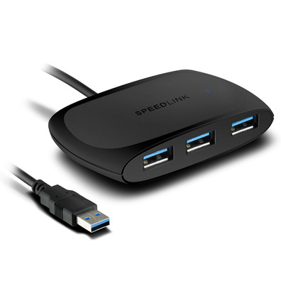 SpeedLink Snappy Hub USB 3.0 passivo 4-port