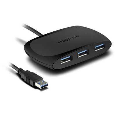 Speedlink SNAPPY Hub USB a 4 porte, USB 3.0, attivo