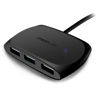 Speedlink SNAPPY Hub USB a 4 porte, USB 3.0, attivo