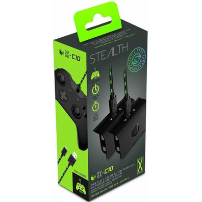 Stealth Play e Charge Kit Dual Xbox One / Xbox Series X