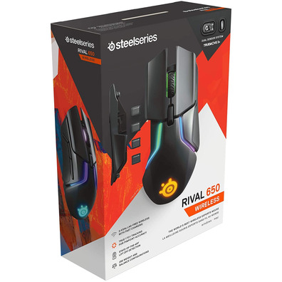 Steelseries Rivale 650 Inalámbrico Óptico